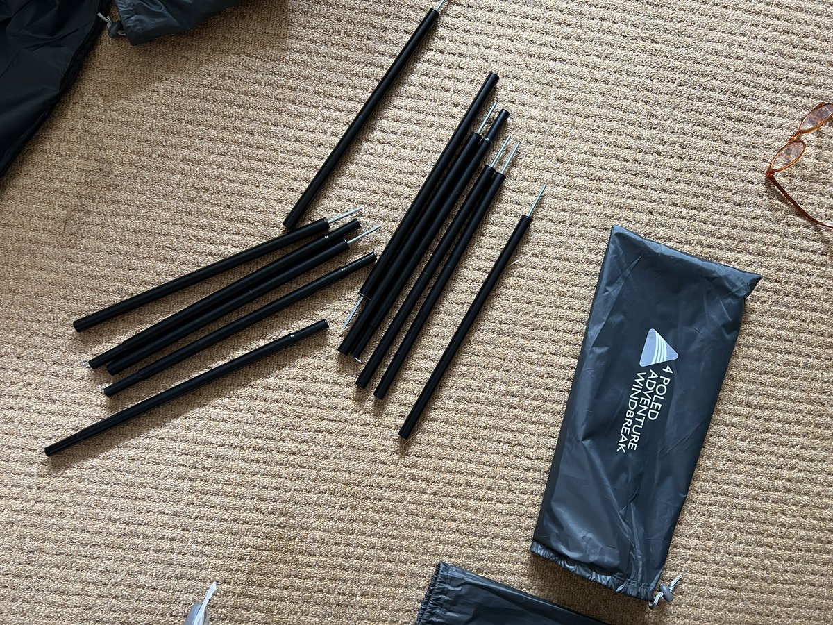 missjcaley's tweet photo. @vango @blacks_online Hello, please can someone tell me how to assemble this windbreak I bought from you? I’ve tried with two friends and none of us can figure it out. Are there parts missing? Instructions didn’t cover poles and no information online. I bought TWO! 😂😭 https://t.co/4eNY6mh8Rx