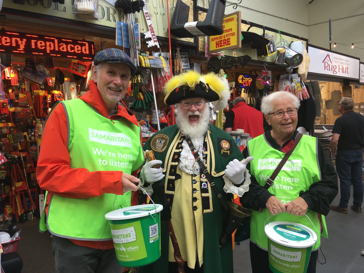 Leek Steet Collection. Thanks to all those who supported us yesterday. Bit of a disappointing total, but a great day for raising awareness in the town. Special thanks to Town Crier Bill Lomas.