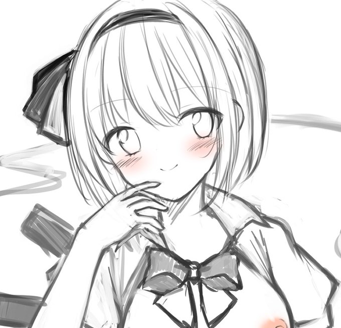 FANBOX用のラフ😳 