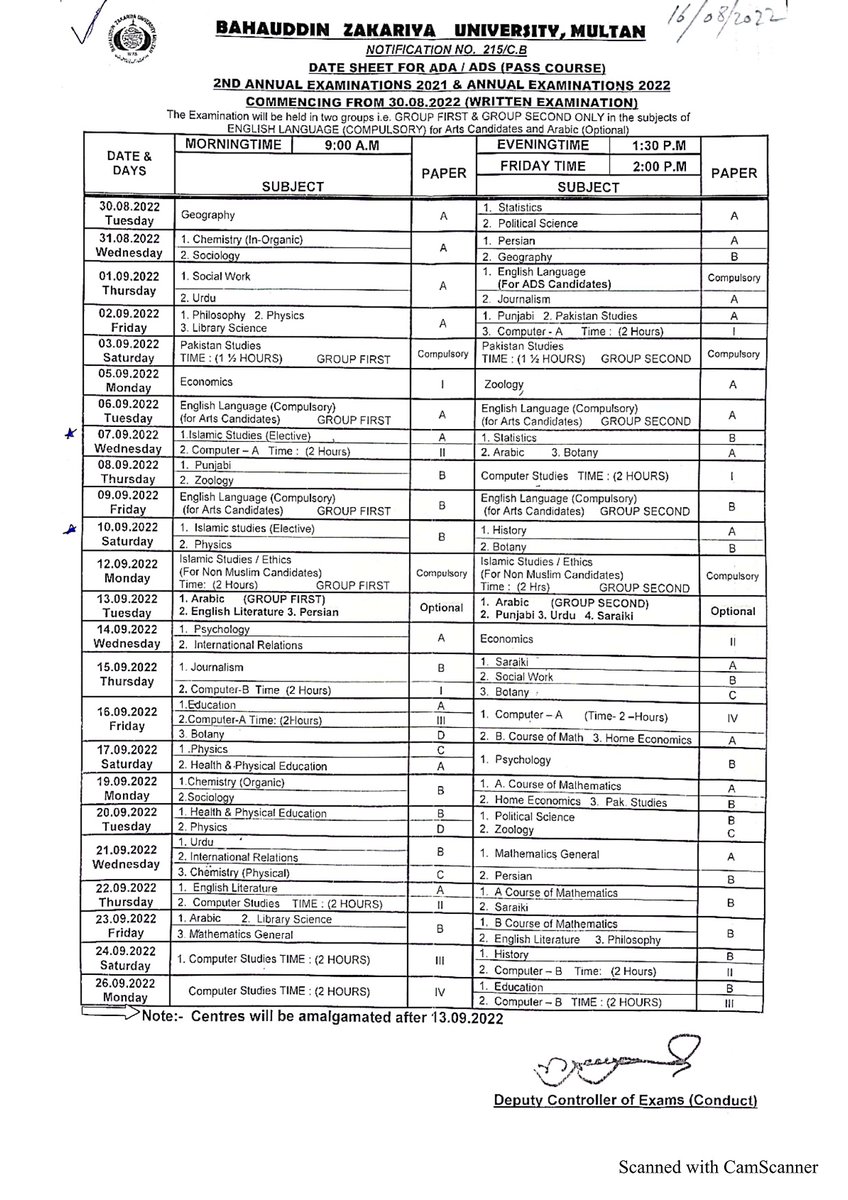 🔝 BZU Multan ❄ tweet media