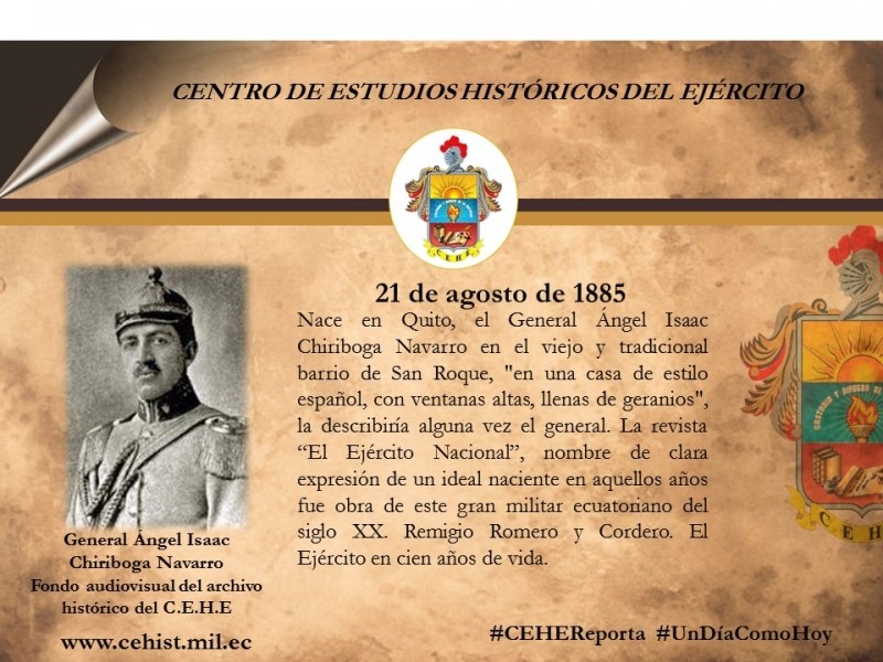 centro_ejercito's tweet photo. 21 de agosto de 1885 #CEHEReporta  #UnDiaComoHoy en la Historia Militar del Ecuador #TwitterHistoria https://t.co/a4CPmDbmdX