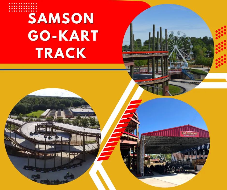 FunSpotAmerica's tweet image. It's Spotlight Sunday! Located in our Atlanta Park, the Samson Go-Kart Track is over 1,800 feet long, with three helixes and several thrilling drops. This track is unique to Georgia and is fun for all ages!

#funspotamerica #funspotatlanta #FindYourFun #gokart