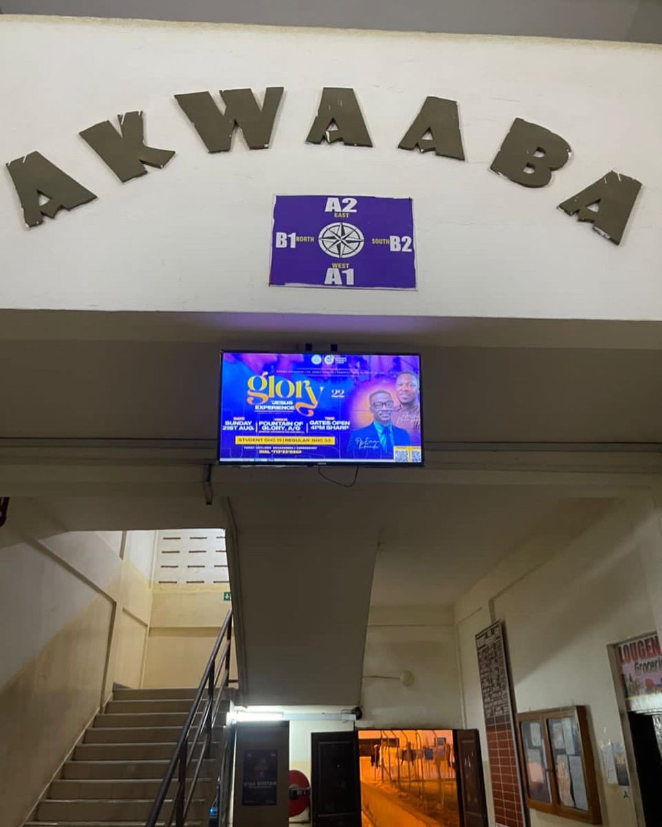 envisiondig's tweet photo. Glory 22, Jesus experience is coming off today at Fountain of Glory, A/G. Grab your tickets and let’s experience the power of God🔥 You don’t want to miss out.
#envisiondigital #digitalsignage #glory #jesusexperience #fountain #of #glory #accra https://t.co/hNbz9T8d1U