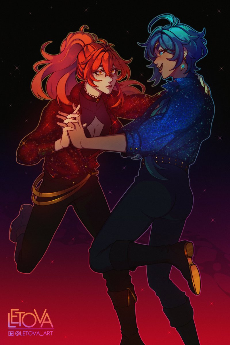 Dance✨
#ガイディル  #케이다이 #原神  #GenshinImpact #Kaeya #Diluc #kaeluc #羽枭