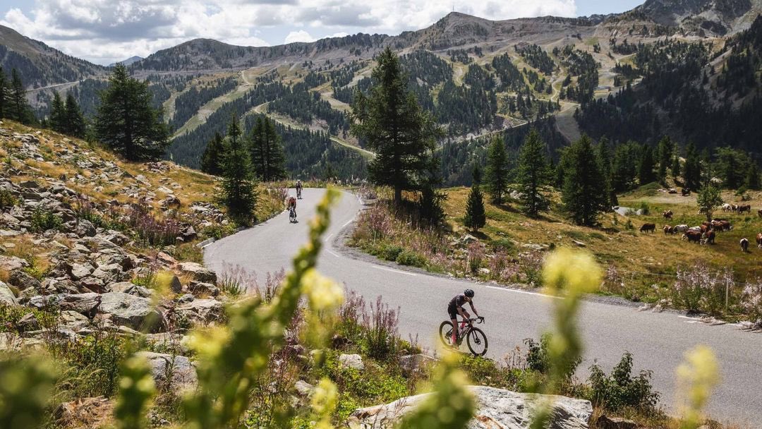 Today’s first stage of the Haute Route Alps set off with a bang from Nice, the peloton then headed straight for the mountains, conquering the iconic Col du Saint-Martin and the legendary Col de la Lombarde into Italy.      #HauteRoute #Alps #stage1 #Italy