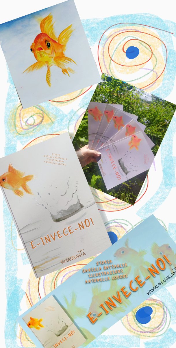 daba137's tweet photo. E- INVECE-NO! Storia di un pesciolino che voleva volare. Riuscirà ad esaudire il suo desiderio?
https://t.co/avEQzh6So0
#pesciolino
#EinveceNo
#librobambini #lettura #letturabambini #primilettori #libriperbambini #libriperlinfanzia #kidsbook #novità #DanielaBattaglia https://t.co/6ymsAKeOQy