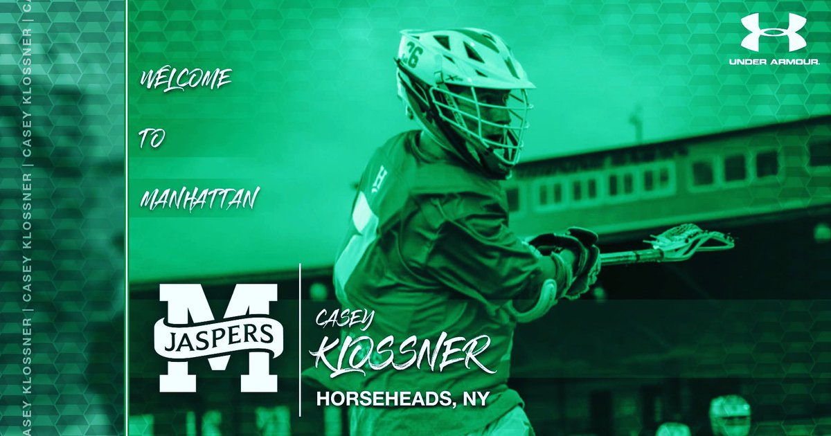#JasperNation join us in welcoming Casey Klossner of Horseheads, NY! Casey was a Captain, 4 Year Varsity Player, 2X All League Selection, holds the <a href="/HorseheadsLax/">Horseheads Boys Lacrosse</a> school record for Grounds Balls while also being the recipient of the Iron Man Award. #WelcomeToManhattan <a href="/GoJaspers/">Manhattan Jaspers</a>