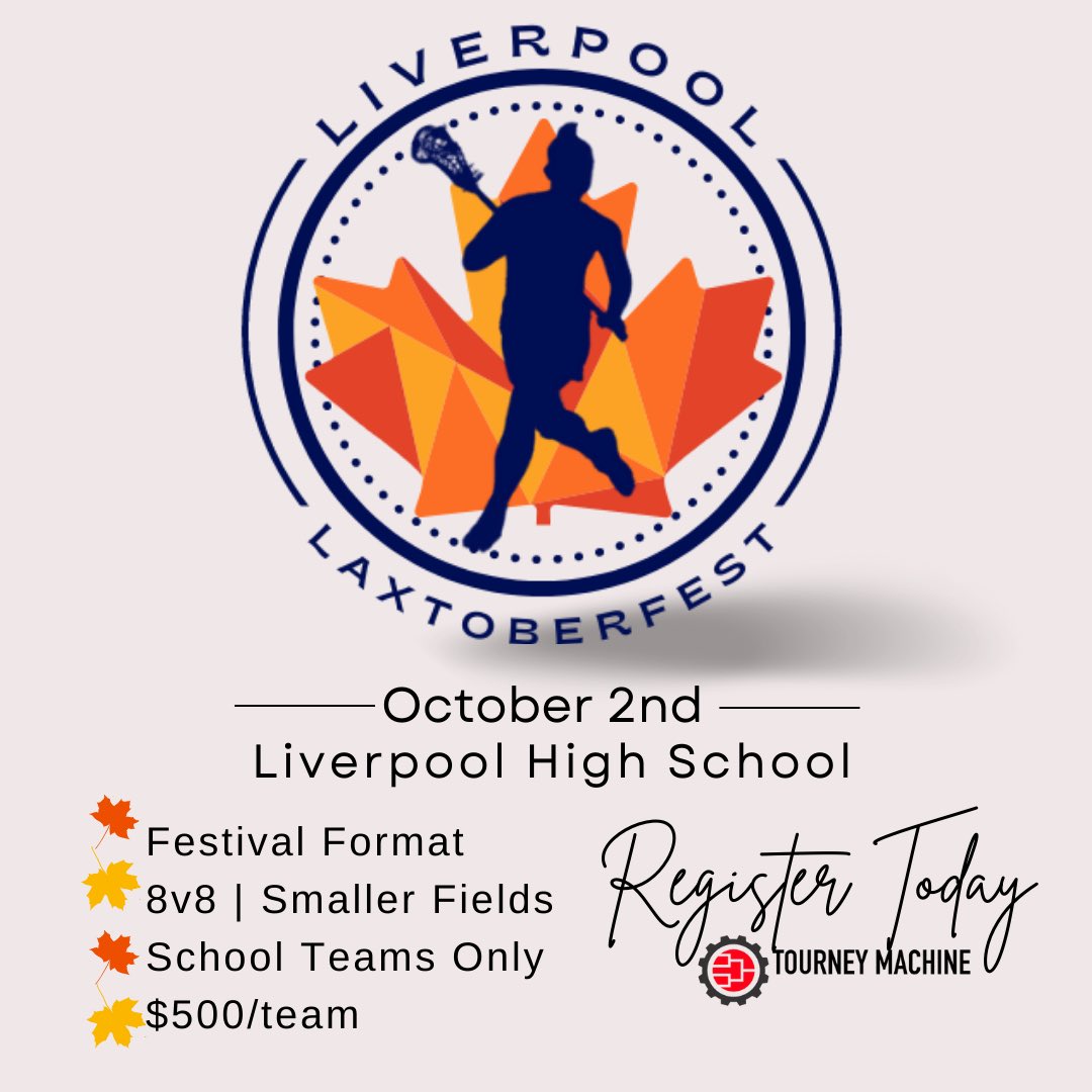 📣The Laxtoberfest Girls Lacrosse Tournament @LpoolGirlsLax is Back!

Please Retweet😀RT

<a href="/WNYLax/">WNY Lax</a> <a href="/JustLacrosse/">JustLacrosse Upstate</a> <a href="/SecVGirlsLax/">Section V Girls Lacrosse</a> 

#upstatelacrosse #girlslacrosse #laxlife #highschoollax #lacrosse #lacrossegirls