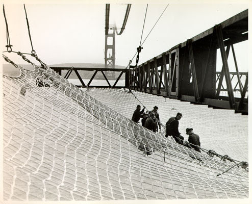 engineers_feed's tweet photo. When building the Golden Gate Bridge, a lead structural engineer named Joseph Strauss insisted on the installation of a safety net even though its $130,000 cost was deemed exorbitant. Over the four years of its construction, the net saved 19 men. https://t.co/XRbCjVDZRV