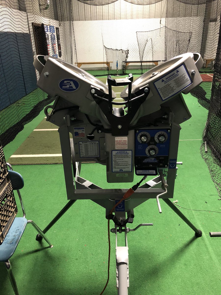 Hitters hit! Welcome our newest member to the family. Our players and our college kids can’t get enough of it. Mr. Hack Attack