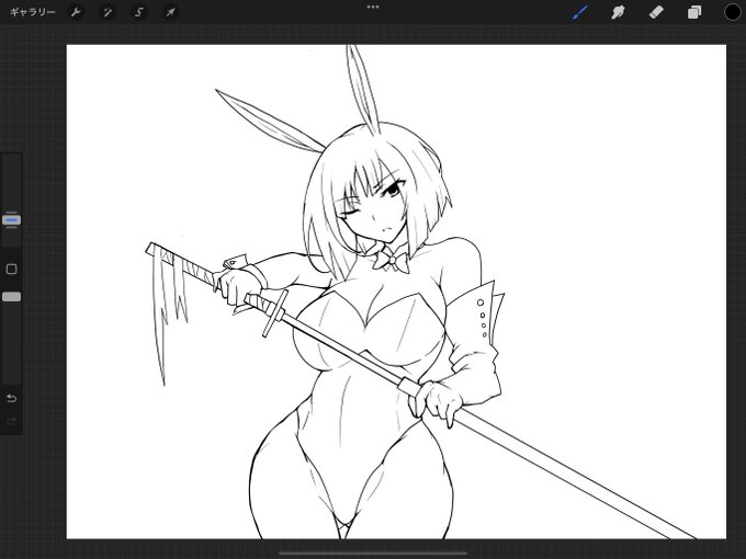 これは特にバニーの日とは関係ない絵っプイ 