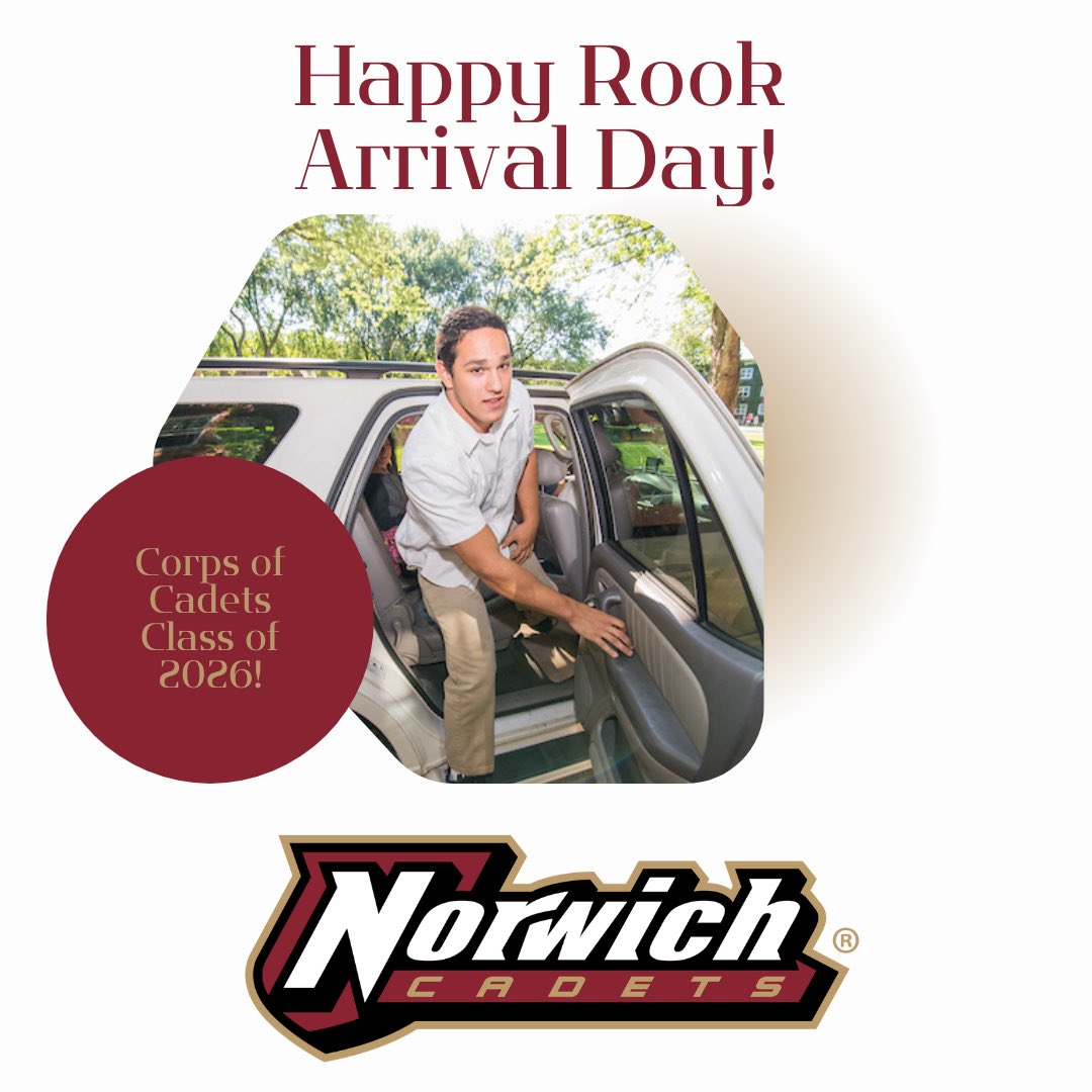 We’re excited to welcome our Incoming Corps of Cadets class, as they begin Rook Week and their <a href="/norwichnews/">Norwich University</a> careers!