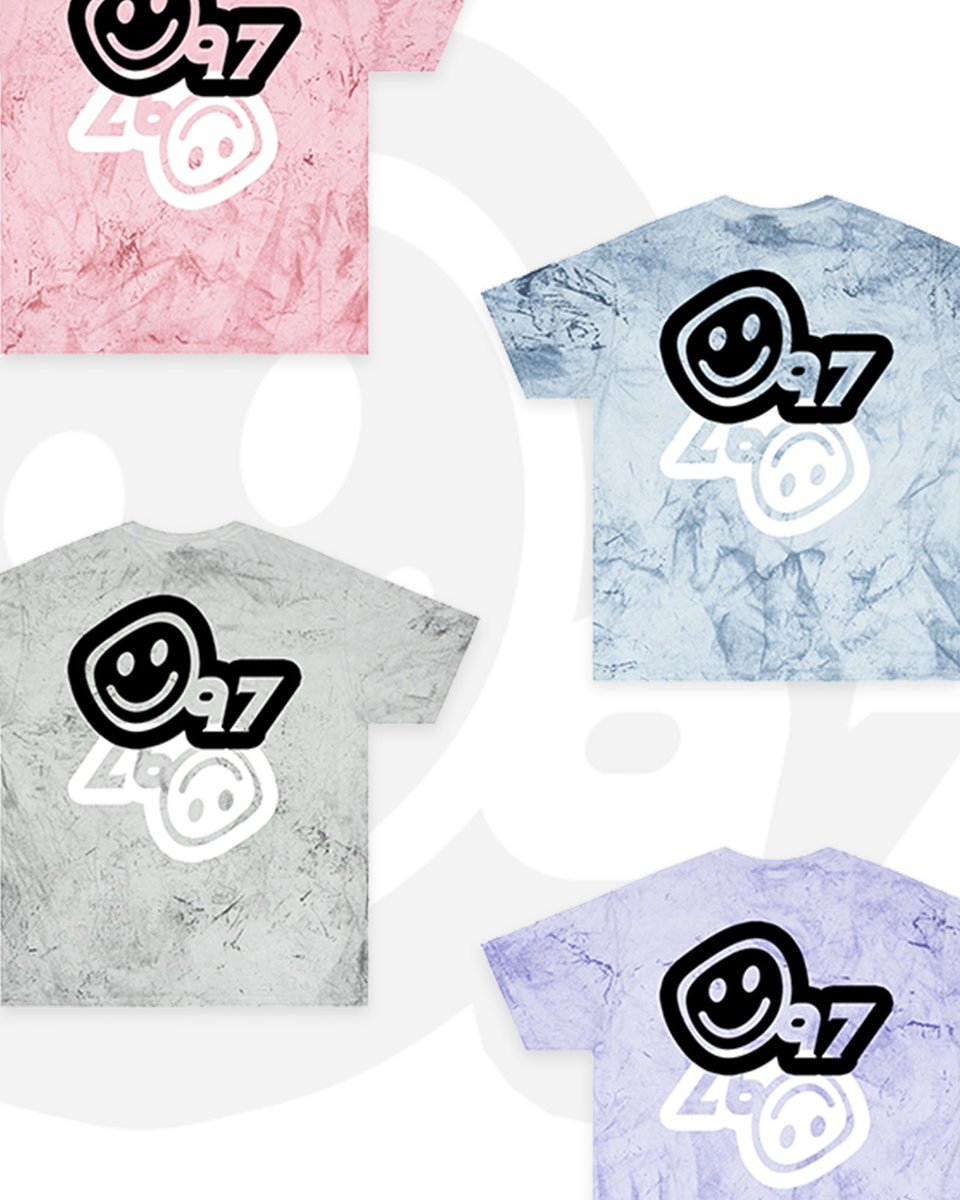 Color Fusion tees available now on estninetyseven.com.