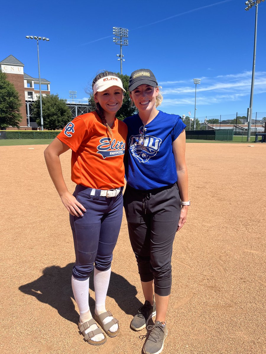 Had a lot of fun at <a href="/CNUSoftball/">CNU Softball- 2022 National Champions</a> camp yesterday!! thank you <a href="/CoachKeithParr/">Keith Parr</a> <a href="/Savannahcouch/">Sofa</a>