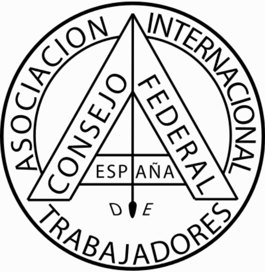 JaviCTW's tweet photo. @Oc_xlam @n3storm @CGTvalencia @CGT @publico_es @radioklara @RTVP_POBLE @LaDistriCGTPV @La_Directa @ElSalto_PV No tengo yo tan claro lo de que el origen de la A circulada fuese tan reciente. El emblema de la FRE de la AIT, que fue anterior a la CNT, se parece bastante a una A circulada .... https://t.co/8dF3GfhDsh