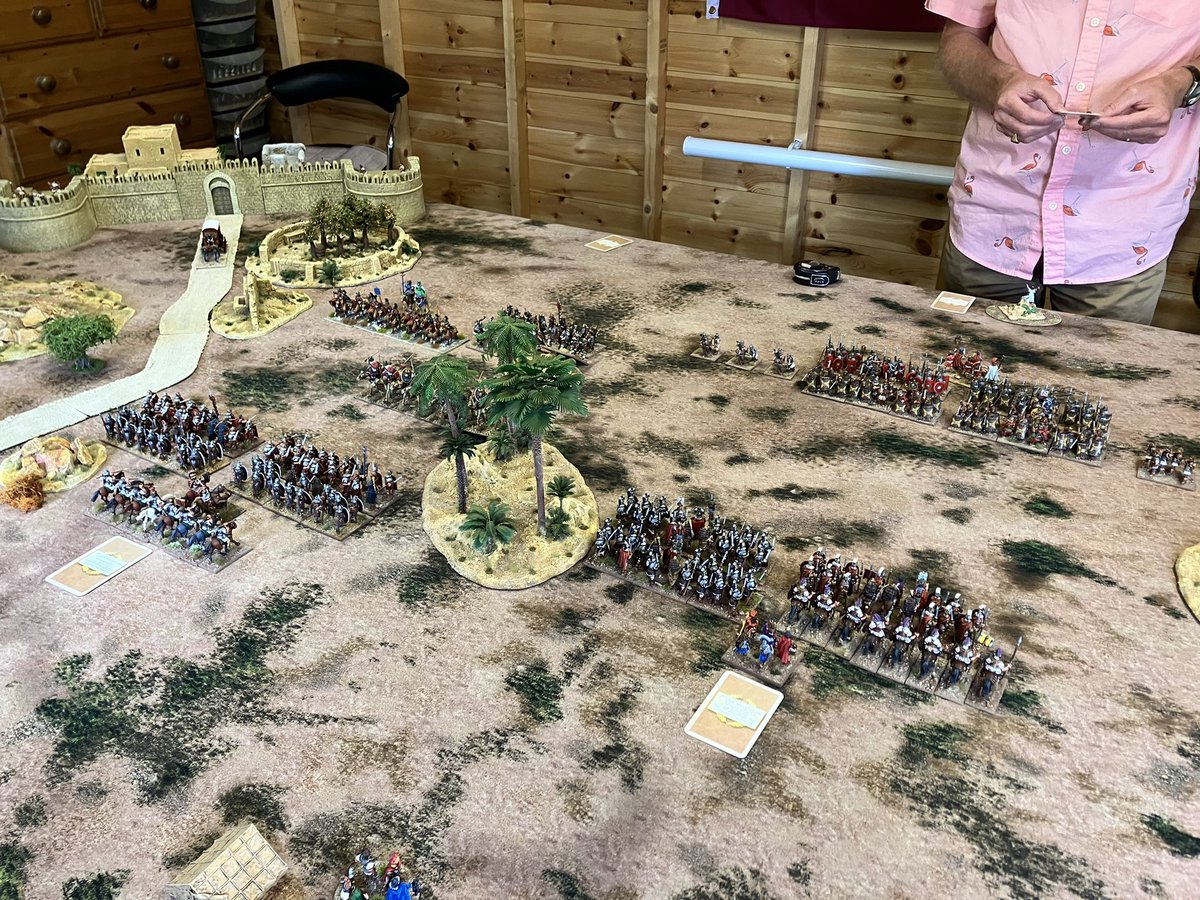 gareth_lane's tweet photo. Not to be out flanked by the enemy, Niger’s’ forces responded as equally aggressively. This was certainly game on for these bitter rivals.
#28mm #romancivilwar https://t.co/HL8ZmJ9hrZ
