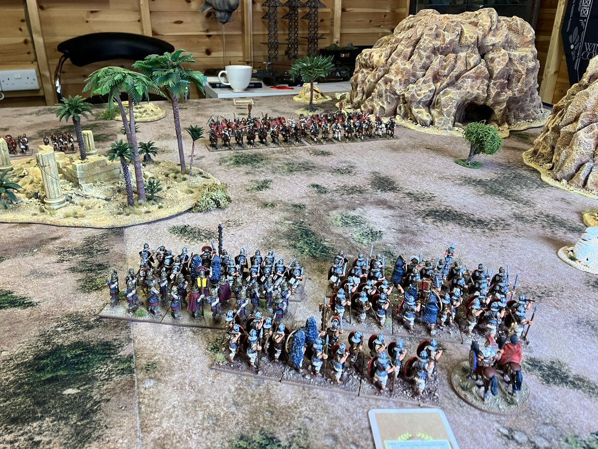 gareth_lane's tweet photo. Not to be out flanked by the enemy, Niger’s’ forces responded as equally aggressively. This was certainly game on for these bitter rivals.
#28mm #romancivilwar https://t.co/HL8ZmJ9hrZ