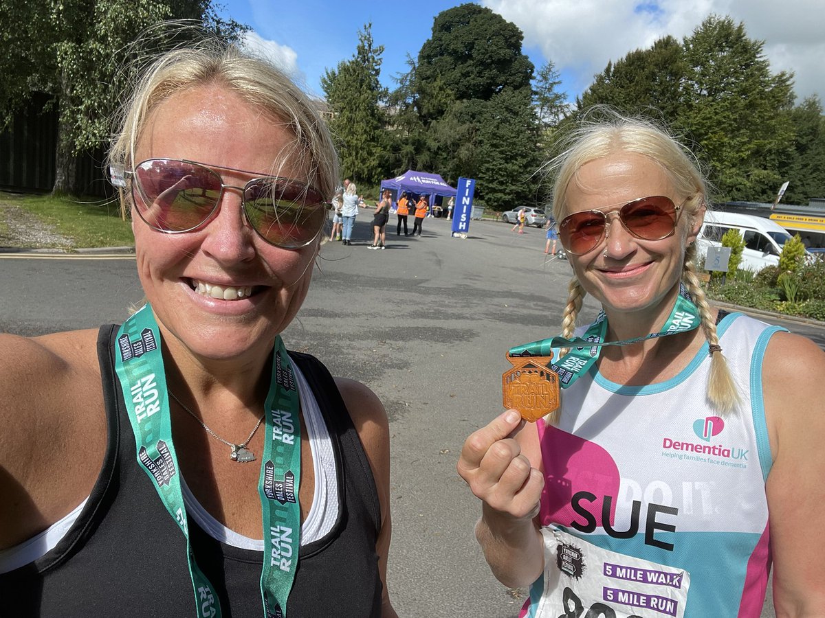 meKarenB's tweet photo. @runforall lovely 5miler (maybe 6miles!!) from Settle today…. Thank you @suesroka #YorkshireDalesFestival https://t.co/ExnThloDrR