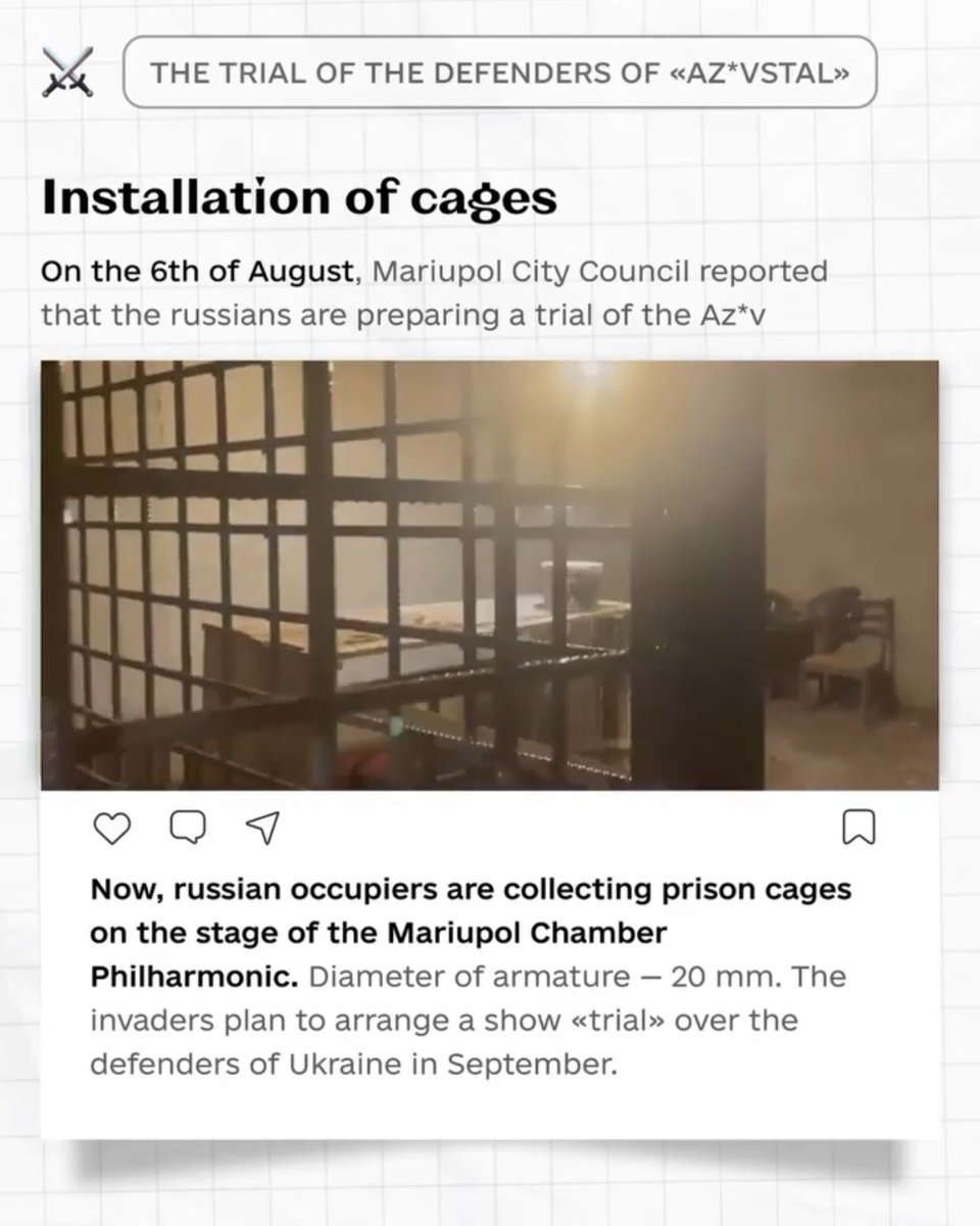 olexandrvolter's tweet photo. On August 24, Russia wants to execute our soldiers who are in captivity! Help to save them! 

#RussiaIsATerroristState #Ukraine #Azovstal #Olenivka #mariupoltribunal #FreeMariupolDefenders #FreeAzovstalDefenders https://t.co/NQ7tgRGZwE