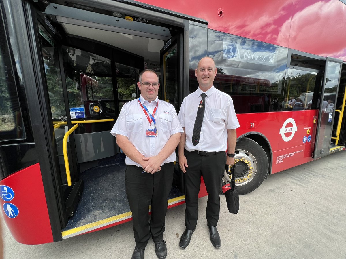 Absolutely fantastic day out at #ImberBus yesterday. Drove my first bus on the plain and the 1st electric bus too EP1 for <a href="/Go_Ahead_London/">Go-Ahead London</a> Big thanks to all the <a href="/ImberbusUK/">Imberbus 🇺🇦🌻</a> volunteers that made the event possible..