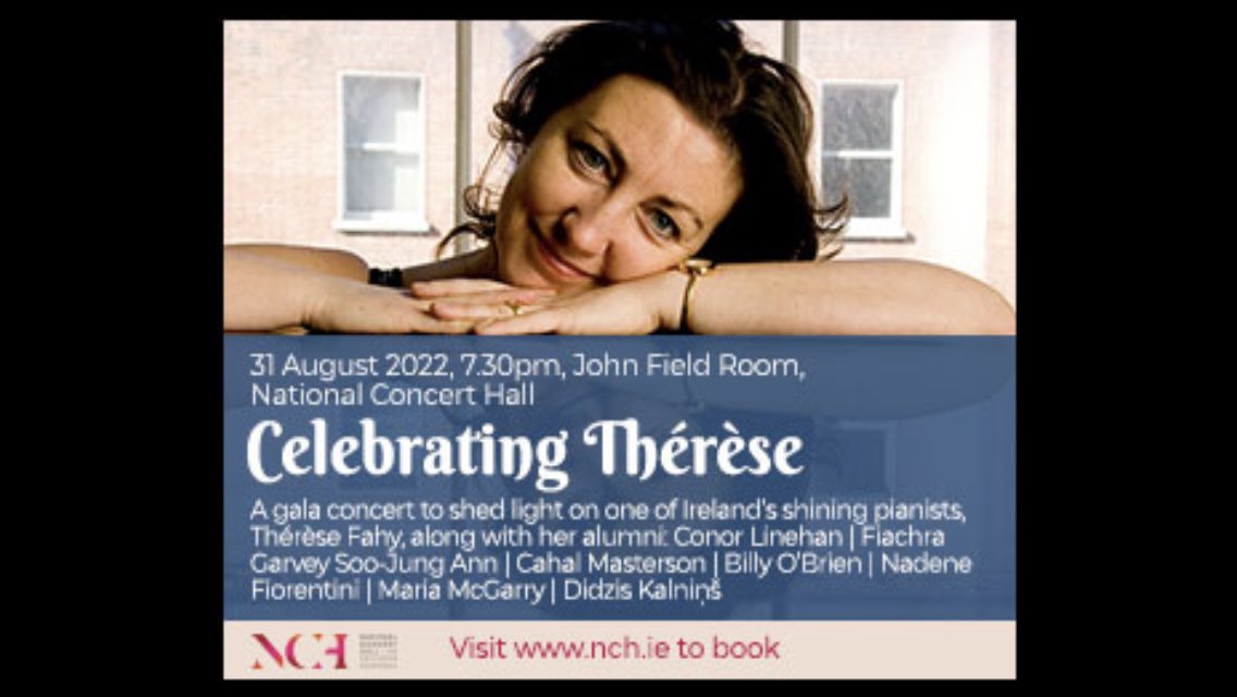 ThereseFahy's tweet photo. Join me and my wonderful alumni at the NCH, Wednesday 31st, August, 7.30pm. Piano music by Haydn, Beethoven, Chopin, Liszt, Ravel, Debussy, Tchaikovsky and Rachmaninov! https://t.co/cD5HcgFzv1