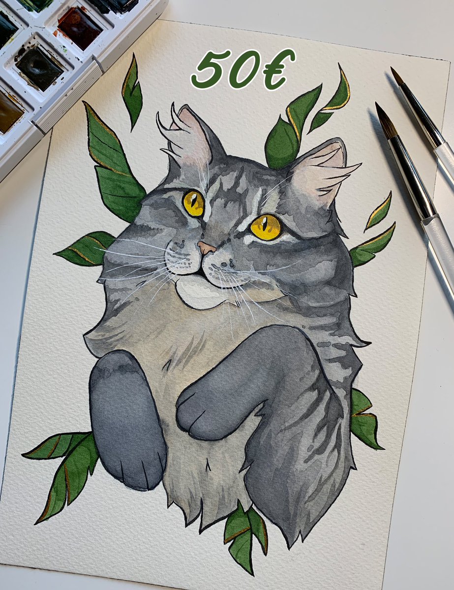 ‼️Hallo liebe Twittermenschen ‼️

Medivhs Krebs Untersuchungen sind sehr kostenintensiv in den letzten Wochen, deswegen möchte ich euch individuelle Tierportraits in Aquarell für 50€ anbieten und würde mich sehr über eure Unterstützung und Aufträge freuen 👉🏻👈🏻

RTs wären toll 🖤