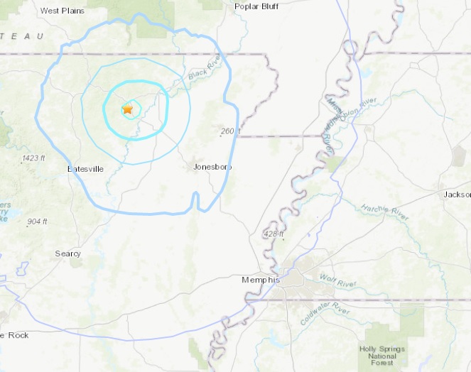 catrisky's tweet photo. 3.1 Magnitude earthquake detected in Northeast Arkansas - KARK https://t.co/v3I5nW2qxL https://t.co/mTzoUTSXv3