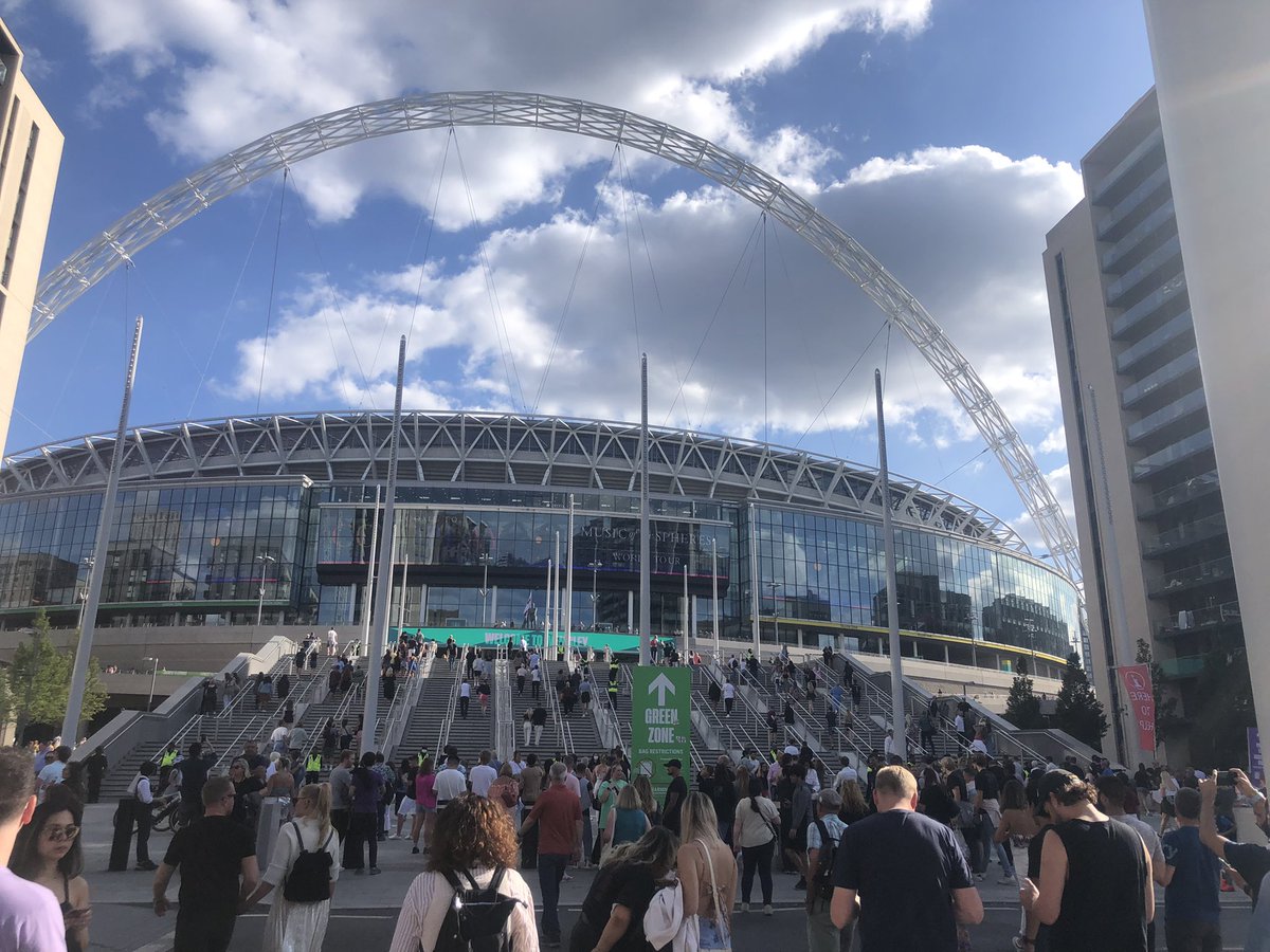 Be the only time I get to Wembley these days