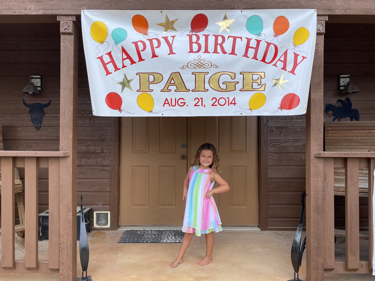 lacygreco3's tweet photo. Our oldest is 8! π Happy birthday to our Miss Paige! We love you so so much! Keep being YOU bc so many love YOU! πππ#dynamitecomesinsmallpackages https://t.co/E21zjBFFp7