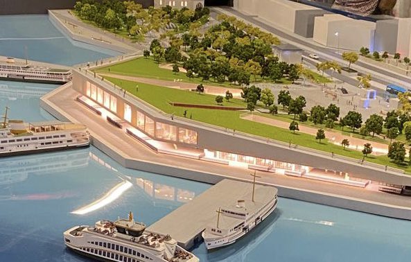 hakkiyirtici's tweet photo. Yeni Kabataş iskelesi
Tasarım: Mimar @armanakdogan 
IND [https://t.co/o55Kw5Lh26]

Mecidiyeköy metro girişinde projeyi inceleyebilirsiniz. https://t.co/FxhR1hnO8L