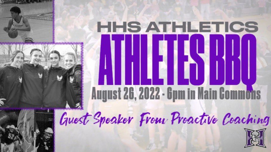 DAWG_athletics's tweet photo. All HHS athletes should be in attendance!  Sports Boosters will be providing and serving dinner. https://t.co/XlwyFoif7L