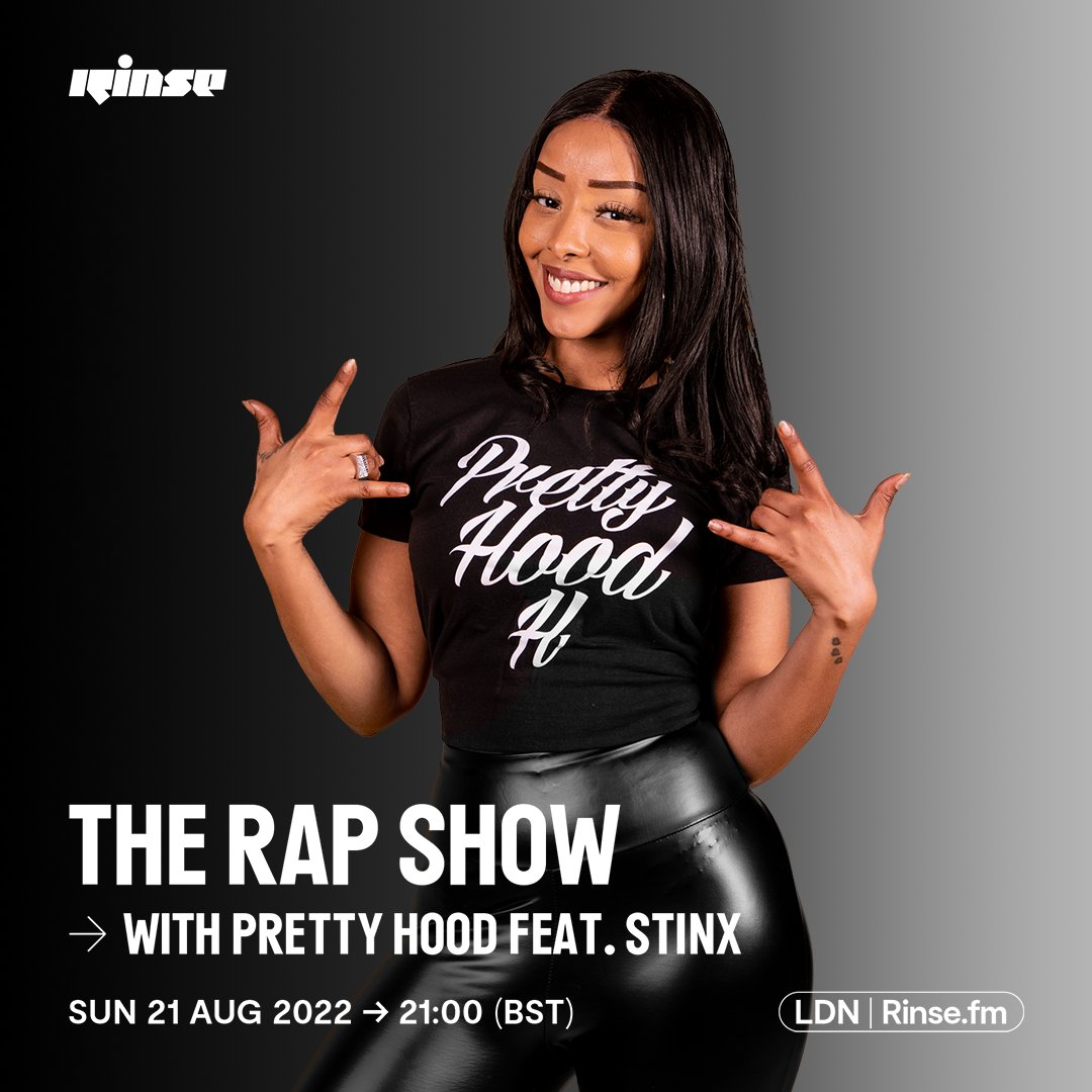 RinseFM's tweet image. Up next at 9PM it's #TheRapShow with @OfficialPH_H feat. #Stinx only on rinse.fm/player + 106.8FM

#RinseFM