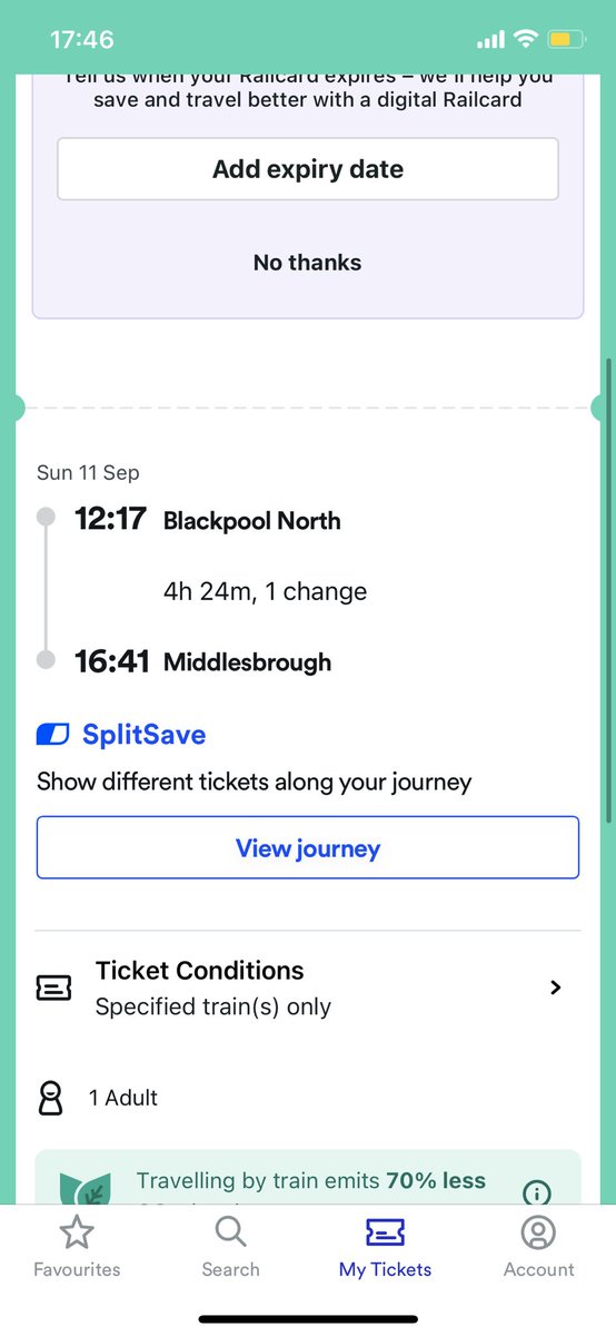 Got 2 lots of train tickets for sale for Blackpool away if people are interested. Going the Saturday coming back the Sunday if people are staying over will need a railcard for the tickets. #Boro