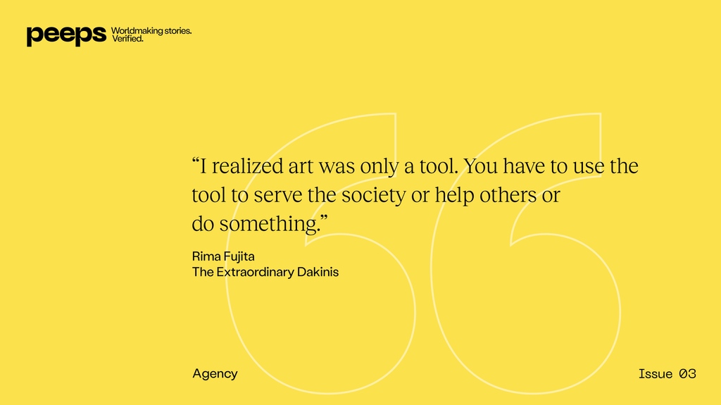 Conversations about Buddhism, feminine strength, Tibet, and the art exhibit that brings it all togther.⁠
⁠
peepsmagazine.ca/the-extraordin…⁠
⁠
#worldmaking #buddhism #strongfeminine #art