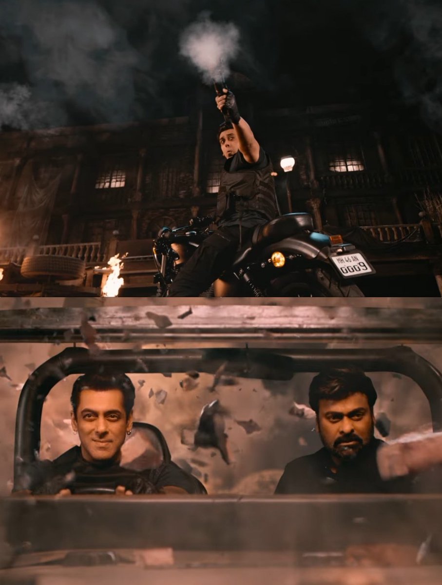 UDITDALAI2's tweet photo. This is gonna be epic 🔥🔥 #SalmanKhan &amp; #Chiranjeevi Megastars come together
#GodFather #GodFatherTeaser https://t.co/fdHBmCOziK