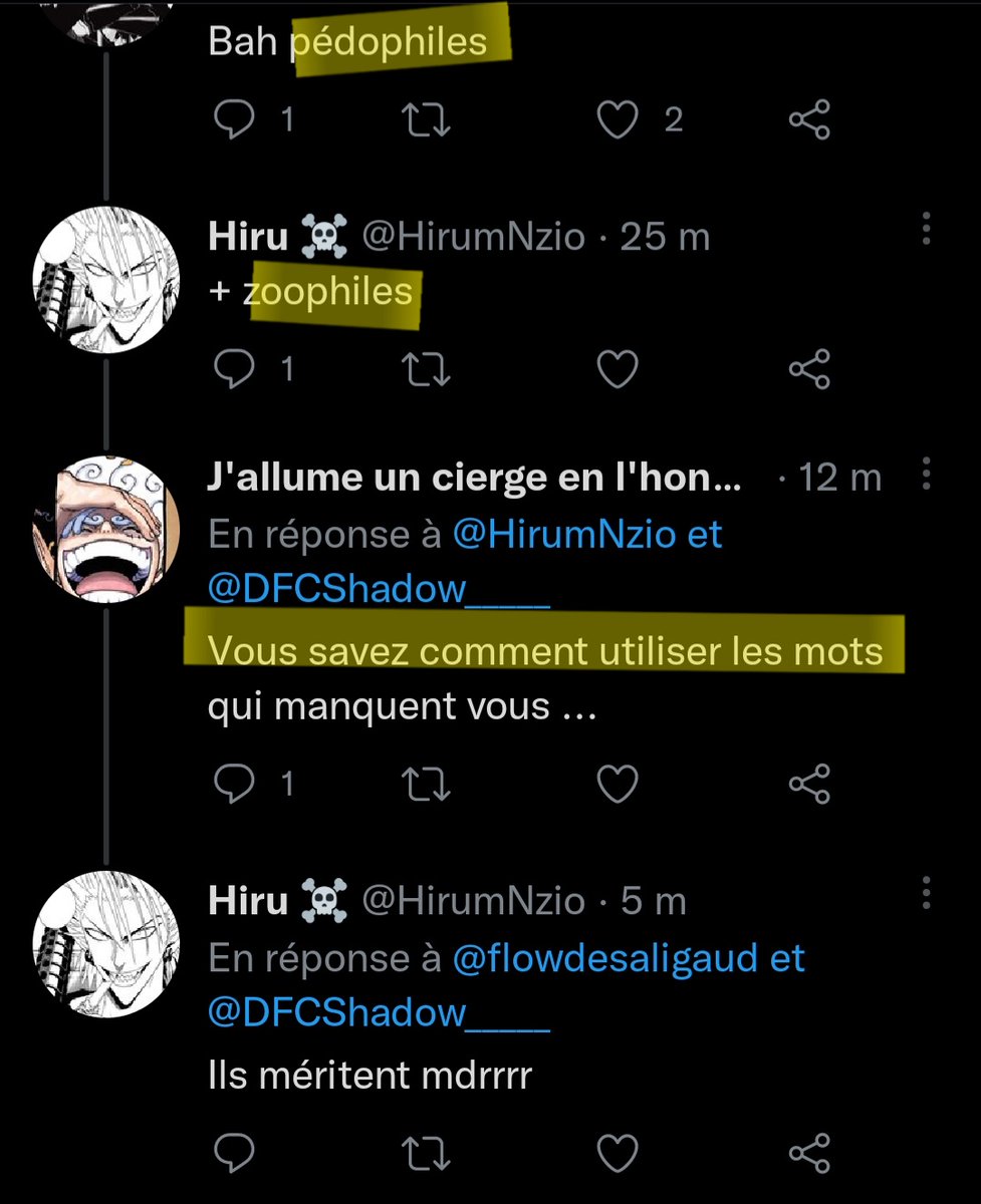 kai_shin32's tweet photo. #onepiece1057 

Je vais pas tout mêtre y'en a trop hein mais ça c'est un comportement de grosse MERDE.

Vous avez cracher sur les ZKK, BRAVO vous avez réussi a être les plus GROS cancer des fan OP.
Respect. https://t.co/1i2eAxX1Nz