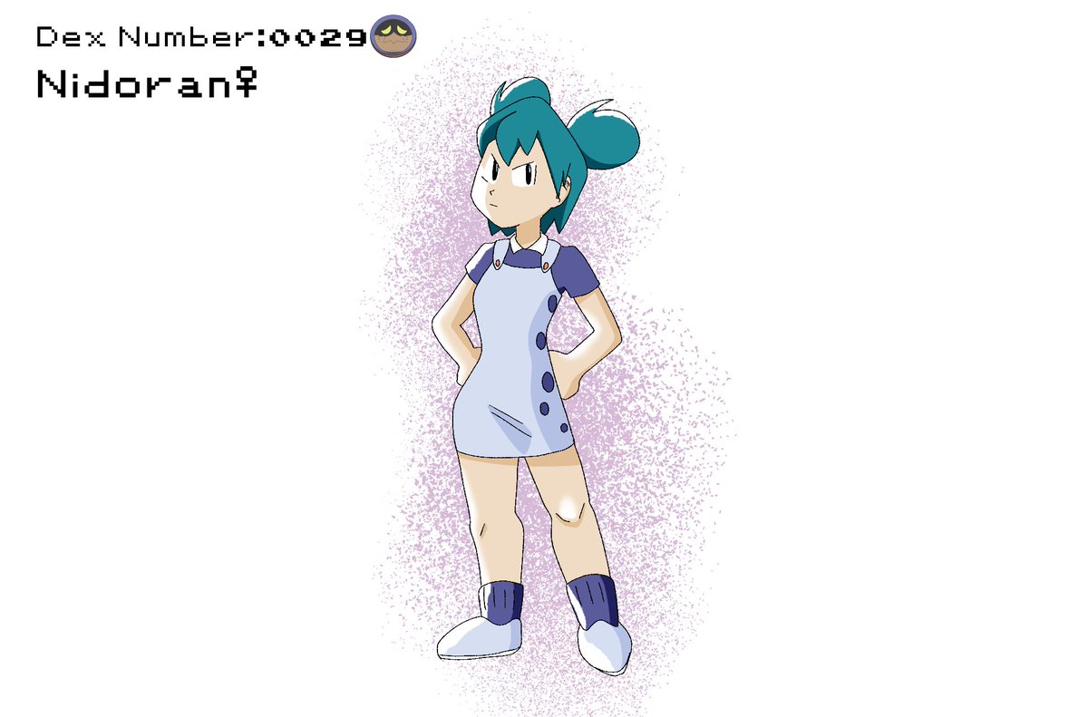 TropesOf's tweet photo. Day 29 of making era-accurate Pokemon Gijinka: Nidoran♀
#Pokémon #Pokemon #PokemonRBY #RBY #gijinka #Nidoran♀ #oneaday #pokemongijinka #poisontype #擬人化さんシリーズ #擬人化 #ポケモン #rkgk #ニドラン♀ #ポケットモンスター #どくタイプ https://t.co/uIGWB5HETr