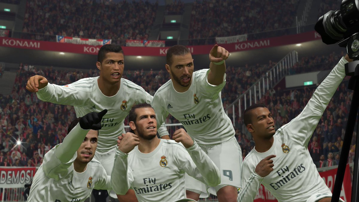 FutebolVirtual1's tweet photo. Real Madrid #ProEvolutionSoccer2016 https://t.co/Yb0A7IwNyx