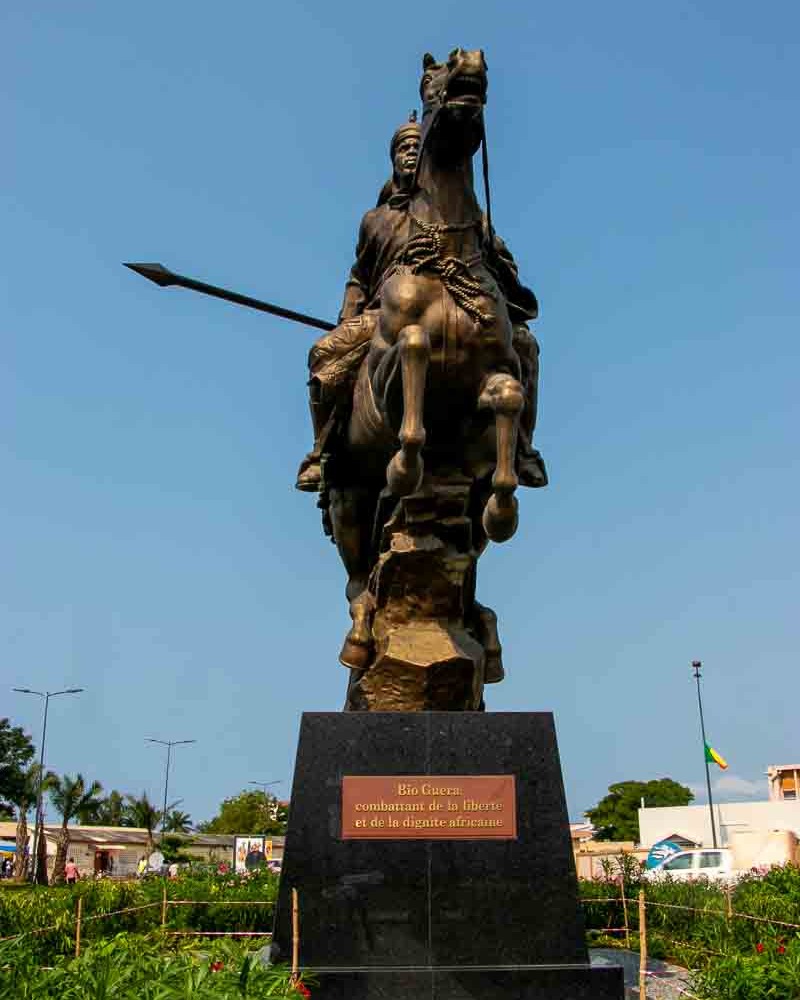 MeetAfricaTravl's tweet photo. Do you know Bio Guera?
He was a chief warrior of the Wassangari people in northern Benin. He led the resistance against the French colonial oppressor. He defeated the colonial army several times before being killed and beheaded in 1916.
#benin #bioguera #travelafrica https://t.co/Kv3dsreSZd