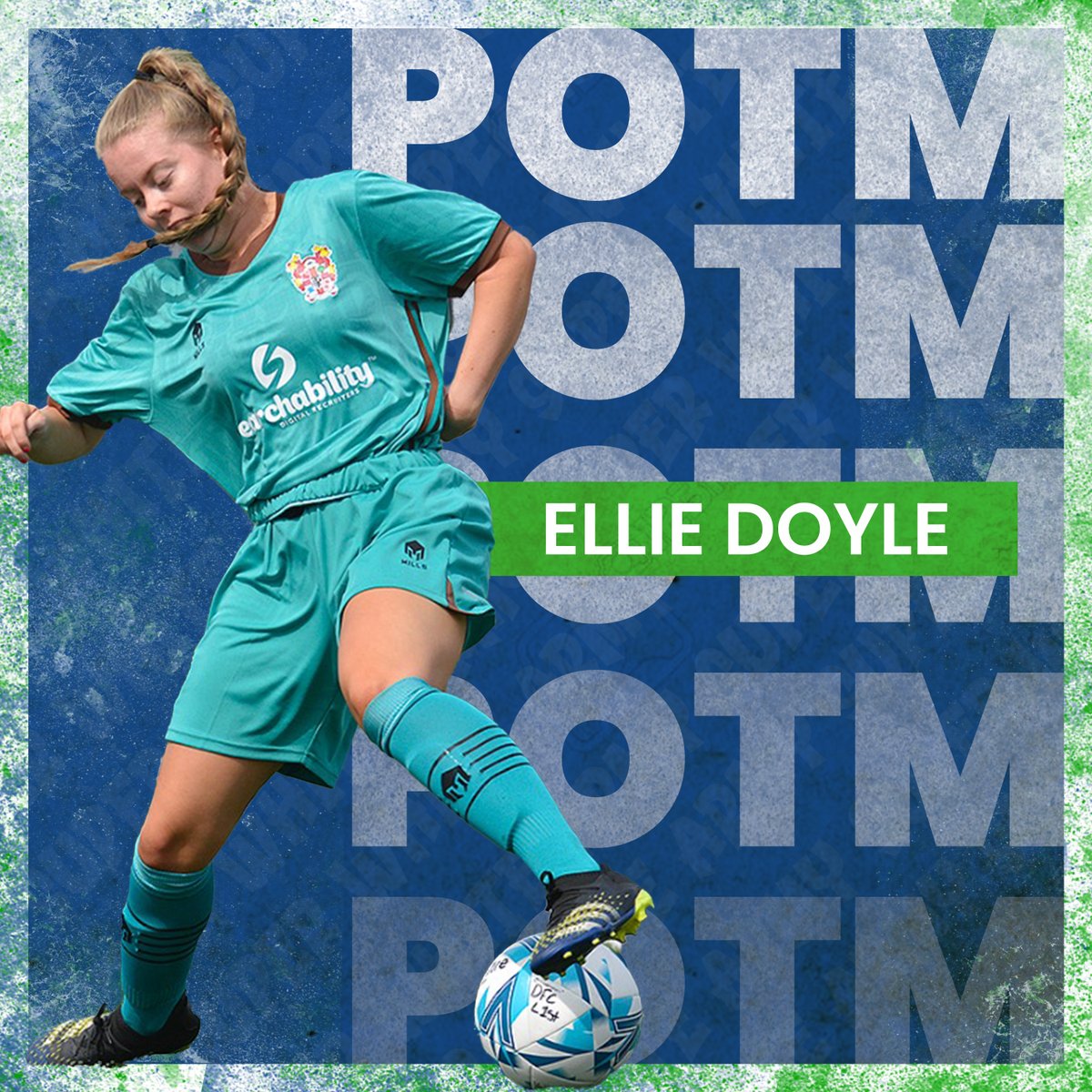 🏆 Today's player of the match was Ellie Doyle

Fantastic today Ellie, well done

#TRFC #SWA