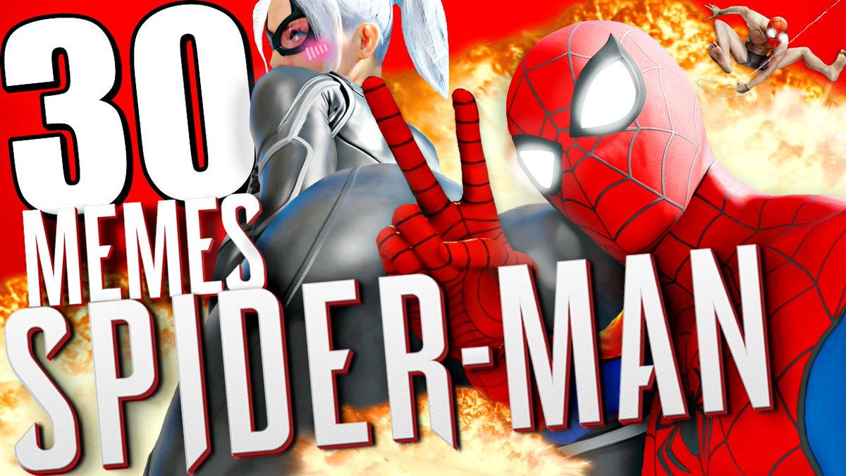 JWulen's tweet photo. Nuevo vídeo ya: 30 Memes Acojonantes de Spider-Man, El Hombre que Araña el videojuego que salió antes que Bloodborne para PC. El único superhéroe que se rompe el culo por la justicia. Espero que os alegre el domingo. 
RT para soplarme la vela 

Vídeo: https://t.co/0knPqcuw14 https://t.co/LlRfvQniBP