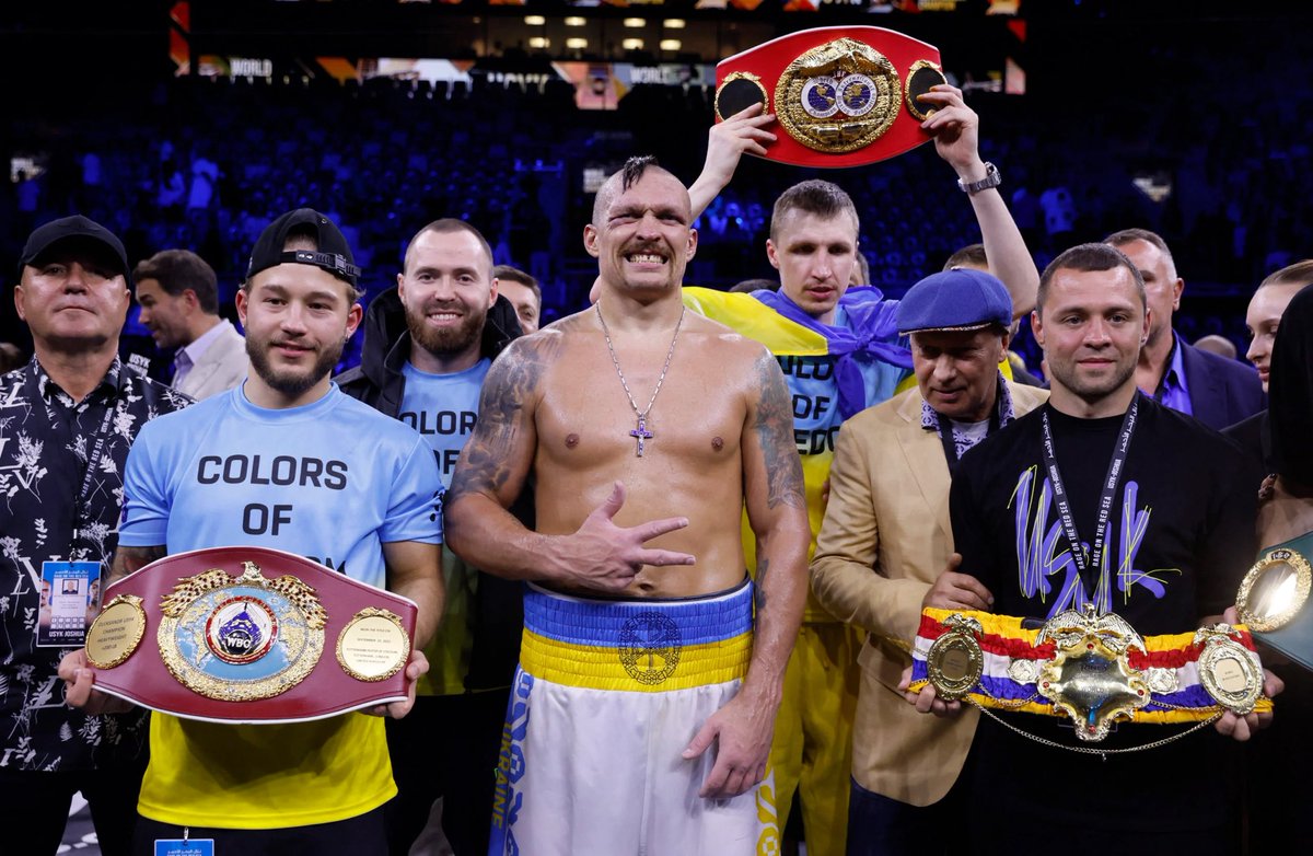 Congratulation to Usyk!
What a true warrior inside and out of the ring - you did Ukraine proud last night🇺🇦

Fury v Usyk anyone? 👀 

📞01623 279045
📧contact@coreeventsgroup.co.uk

#sportshospitality #hospitality #anthonyjoshua #usyk #boxing #saudiarabia #heavyweight #champion