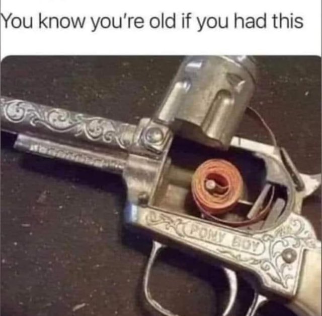 MsSunflower22's tweet photo. I guess this means my brother is old. 😄 https://t.co/6fMazzve3E
