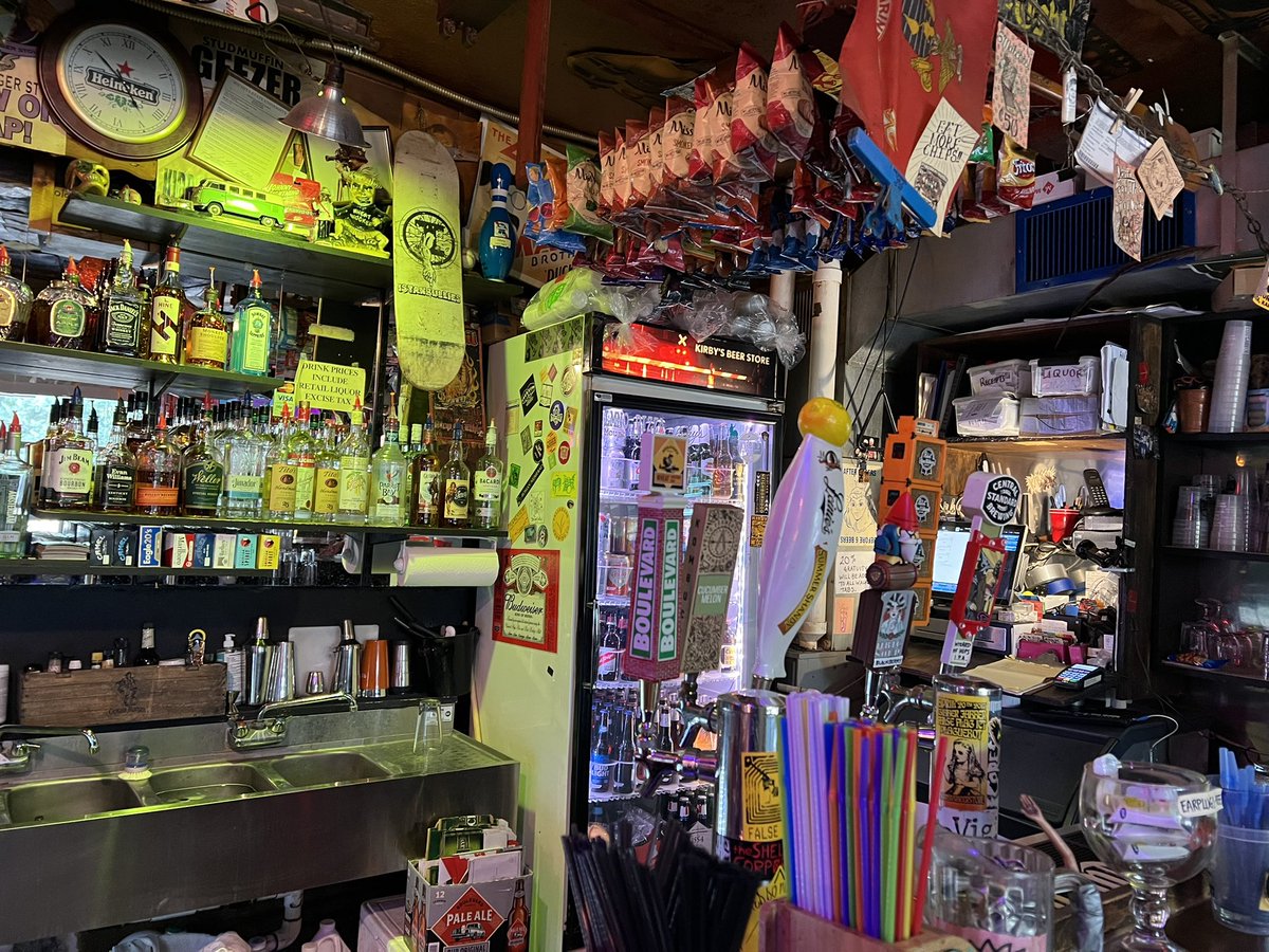 Name your favorite dive bar. Go! 

Kirby’s Beer Store across from <a href="/WichitaState/">Wichita State</a> has served patrons since 1972. 

#divebar #bar #wichita