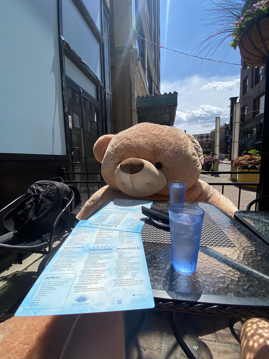 SirYacht_'s tweet photo. I’m looking to donate Bearnie, my 10 foot teddy bear to a children’s hospital where he can cheer up the kids

If anyone can help me with getting Bearnie to a good home that would be amazing!! https://t.co/Io0a7VWv0r