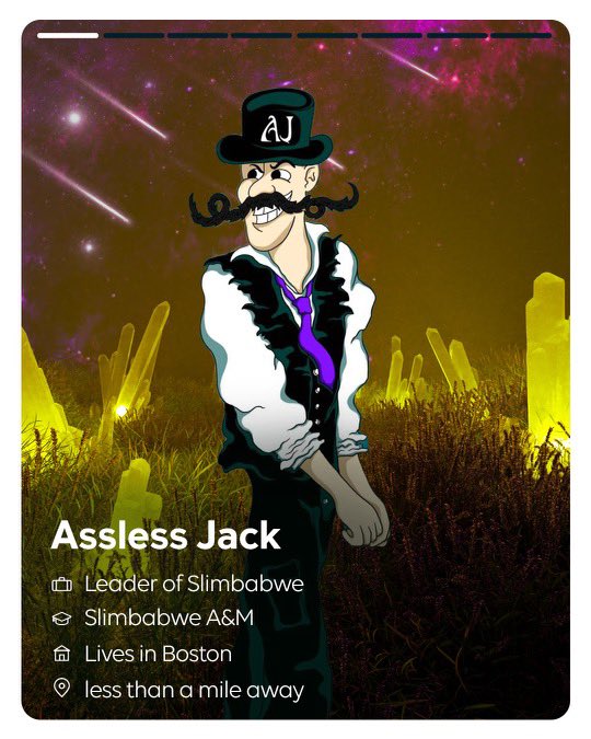 BigBootieLand's tweet photo. What he lacks in his rear end, he makes up for with his sharp wit and devilish tendencies. @AsslessJack has his eyes open for an Assless Jill 🏴‍☠️🥞 https://t.co/QK298d4i2K