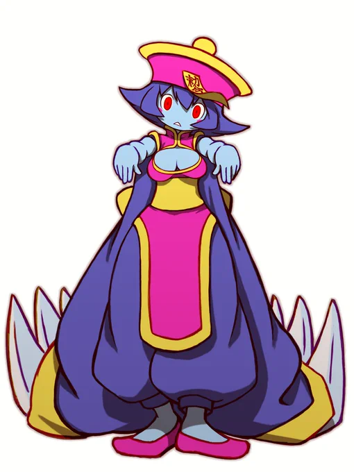 レイレイGO! #格ゲーキャラ描こうぜ #Darkstalkers 