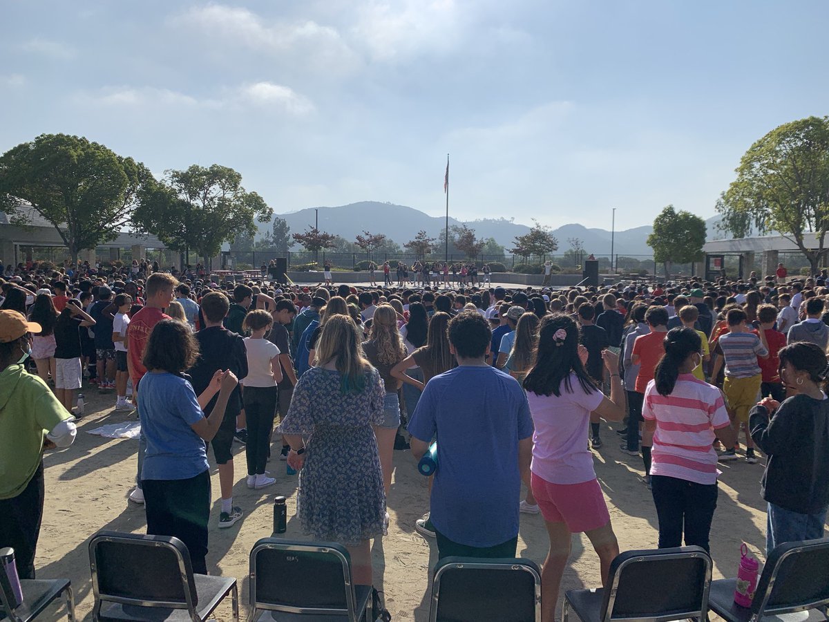 Welcome Back Assembly was wonderful! See all you Bobcats tomorrow!