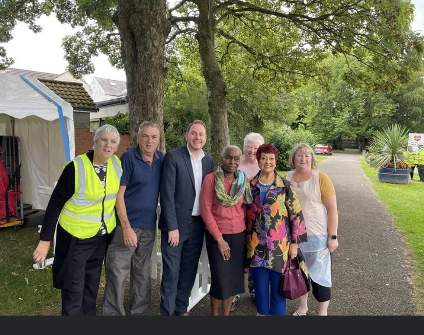 Huge thank you to Ruth Madoc for dropping in to Primrose Park yesterday for the Lottery Community Jubilee celebrations.
