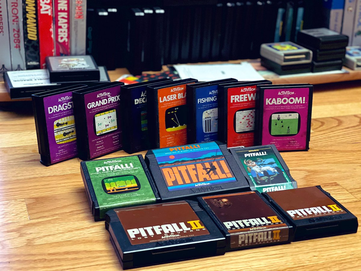 AdelorLyon's tweet image. Thank you for these most amazing childhood adventures. #Pitfall and especially #PitfallII were the most engrossing games when I was a child. #atari2600 #atari5200 #intellivision #colecovision #activision #RETROGAMING #retro #atari